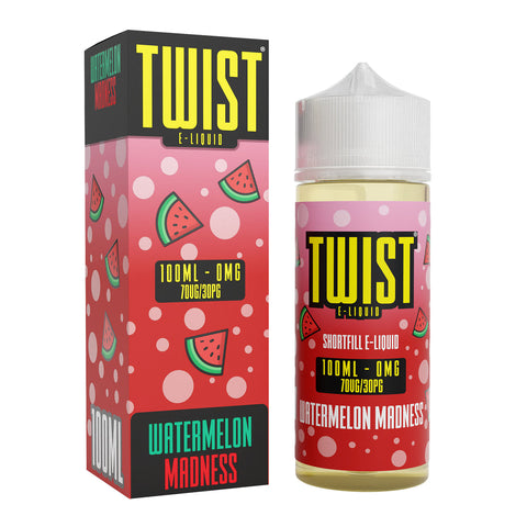 Twist E-Liquid Watermelon Madness 100ml Shortfill