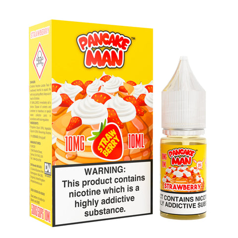 Pancake Man Strawberry 10ml Nic Salt