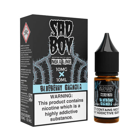 Sadboy Nola Bar Blueberry Granola 10ml Nic Salt