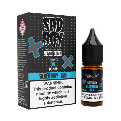 Sadboy Jam Line Blueberry Jam 10ml Nic Salt