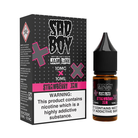 Sadboy Jam Line Strawberry Jam 10ml Nic Salt