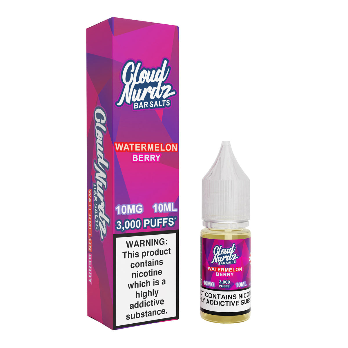 Watermelon Berry Nic Salt by Cloud Nurdz - Nic Salts UK