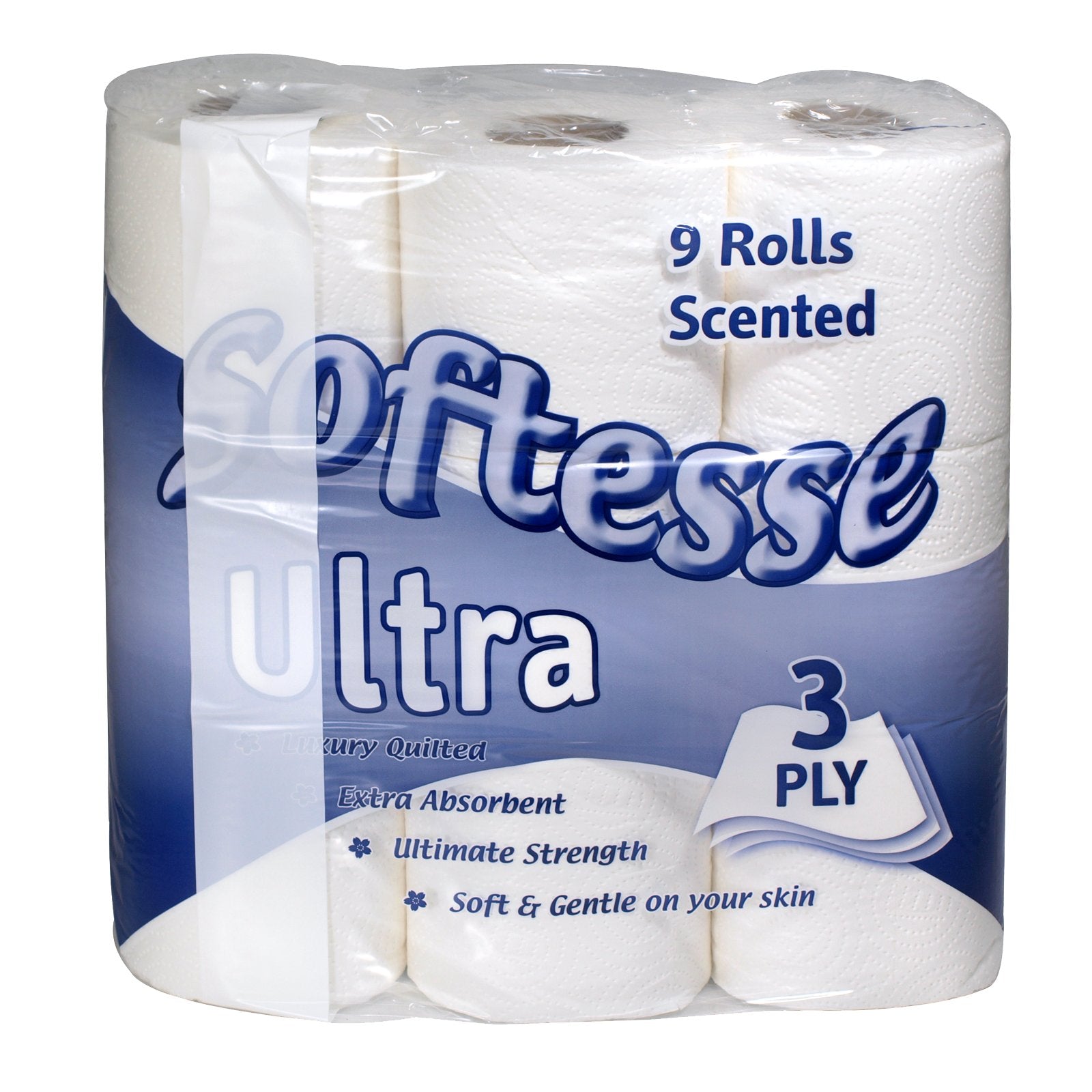 Softesse 3ply Toilet Roll 9 Pack