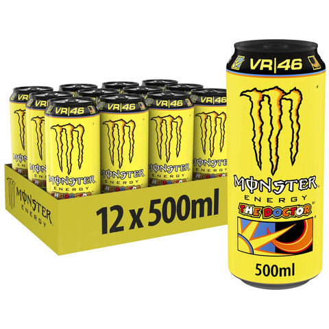 Monster Energy The Doctor Cans 500ml 12pk (Shipping Restricted)