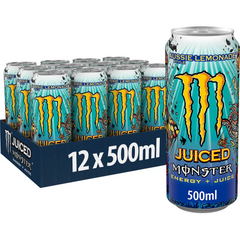 Monster Energy Aussie Lemonade Cans 500ml 12pk (Shipping Restricted)