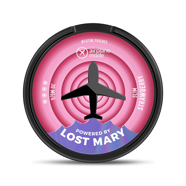 Lost Mary Airplane Mode Strawberry Nicotine Pouches - 9mg