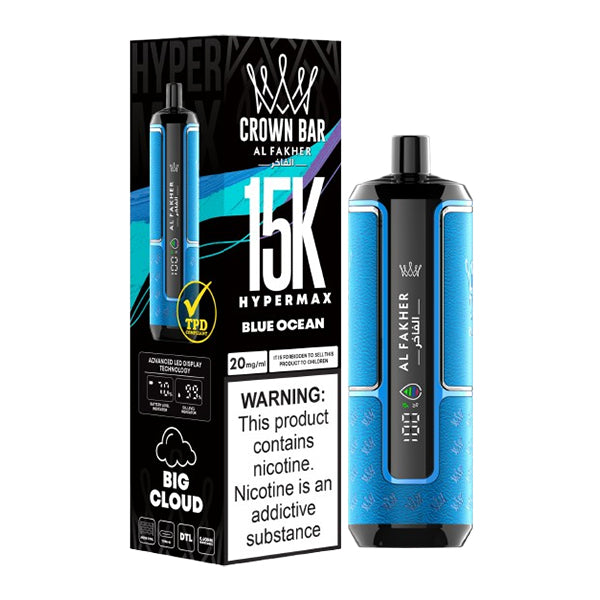 Al Fakher Crown Bar 15k Hypermax Disposable Vape Device