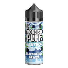 Moreish Puff Menthol Blackberry Breeze 100ml Shortfill