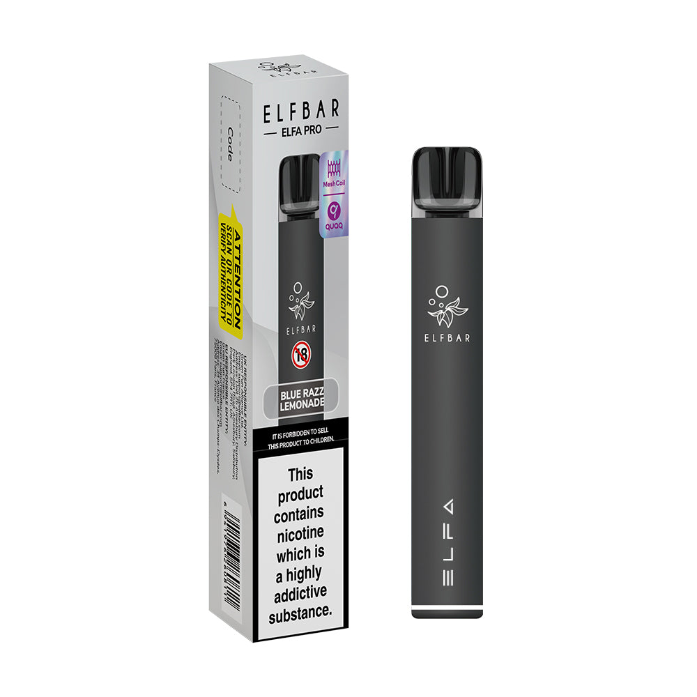 Elf Bar Elfa Pro Pod Kit - Black - SINGLE