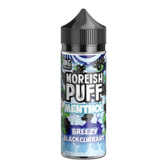 Moreish Puff Menthol Breezy Blackcurrant 100ml Shortfill