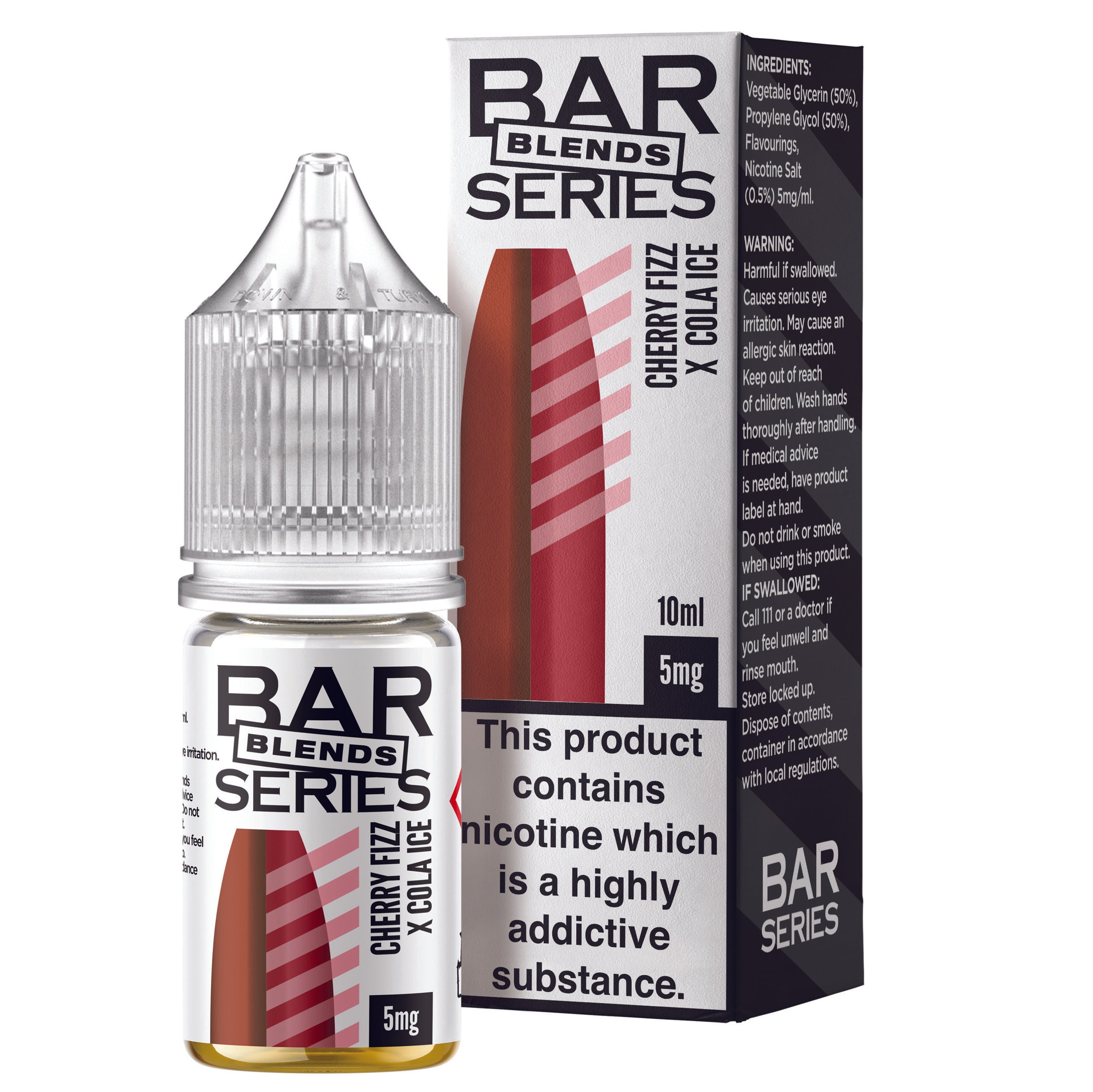 Cherry Fizz x Cola Ice Nic Salt by Bar Series - Nic Salts UK