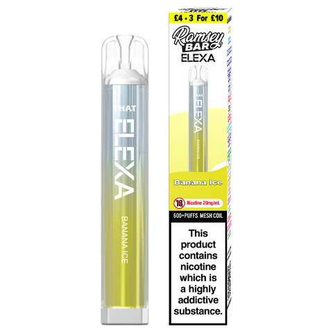 Ramsey Bar Elexa Disposable Vape Device 20mg