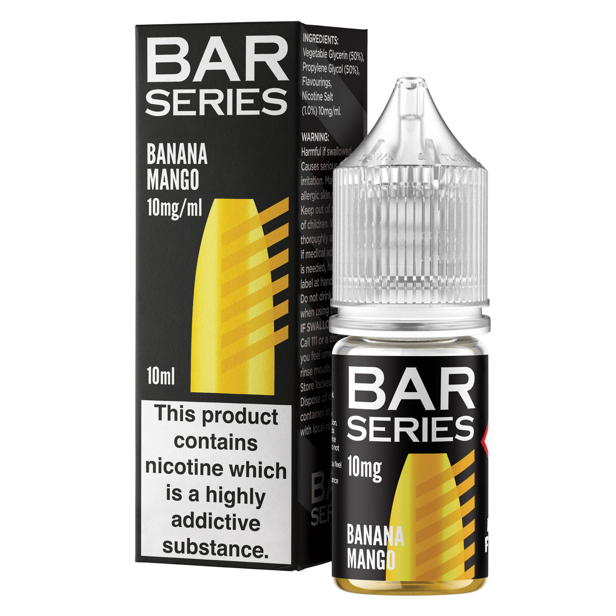 Bar Series Banana Mango 10ml Nic Salt - 10mg