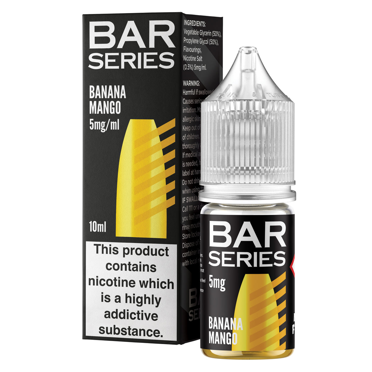 Bar Series 10ml Nic Salt (5mg)