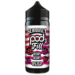 Seriously Pod Fill X3 Berry Berry 0mg 100ml Shortfill