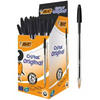 BiC Cristal Original Black Pens 50pk