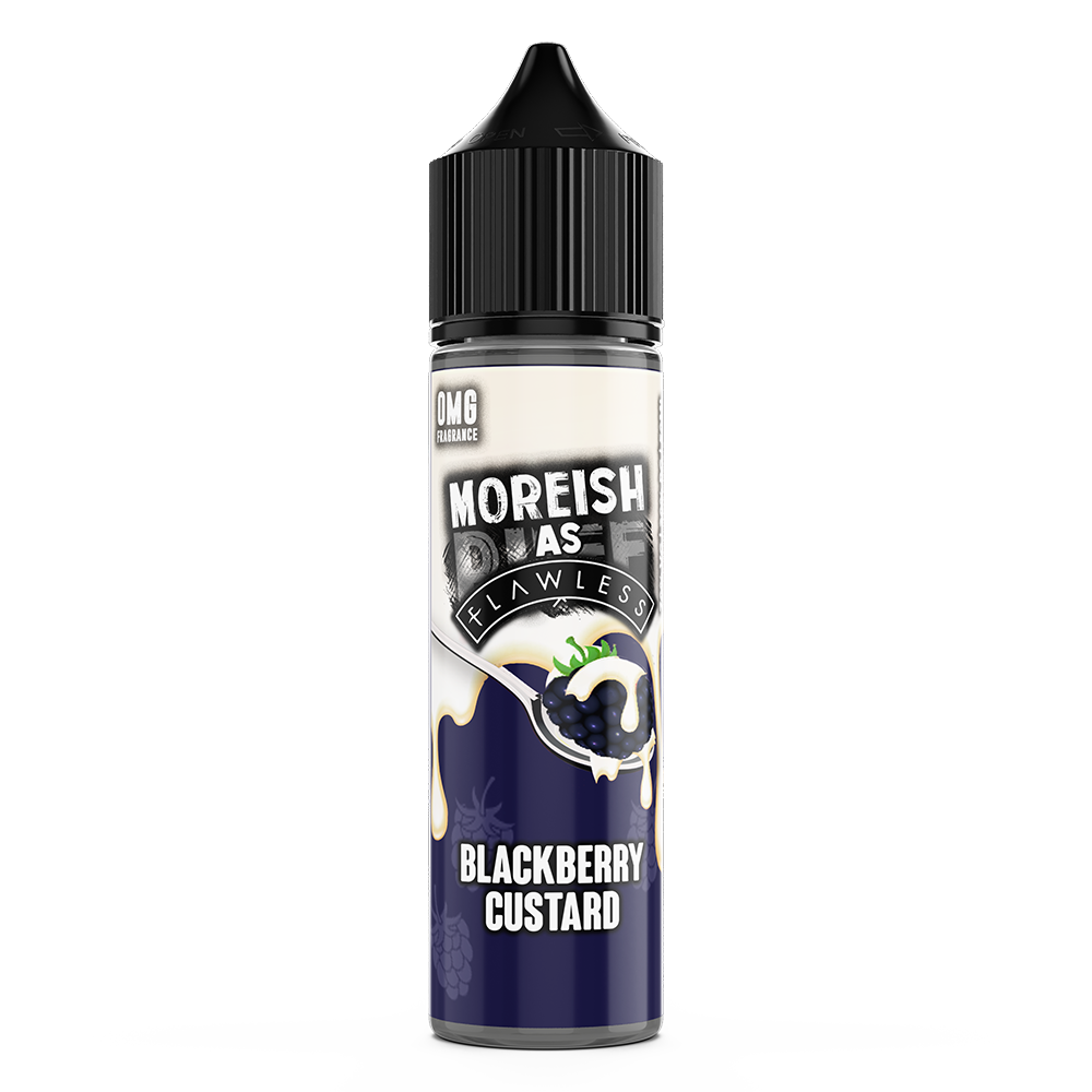 Moreish As Flawless Blackberry Custard 50ml Shortfill