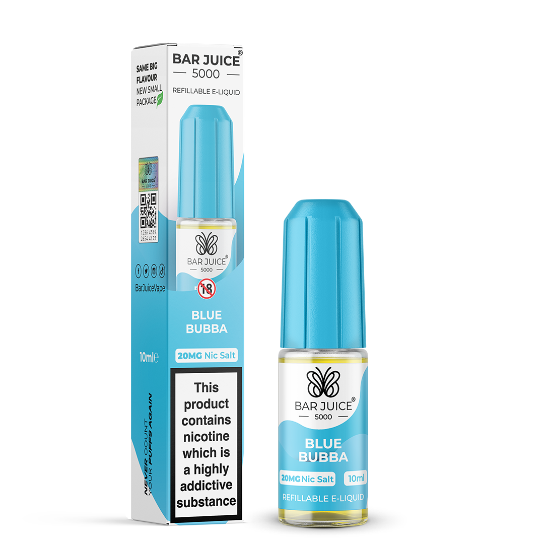 Bar Juice 5000 Blue Bubba 10ml Nic Salt - 20mg Single