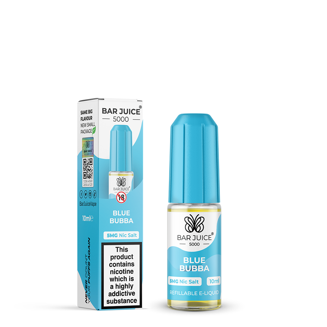 Bar Juice 5000 Blue Bubba 10ml Nic Salt - 5mg Single