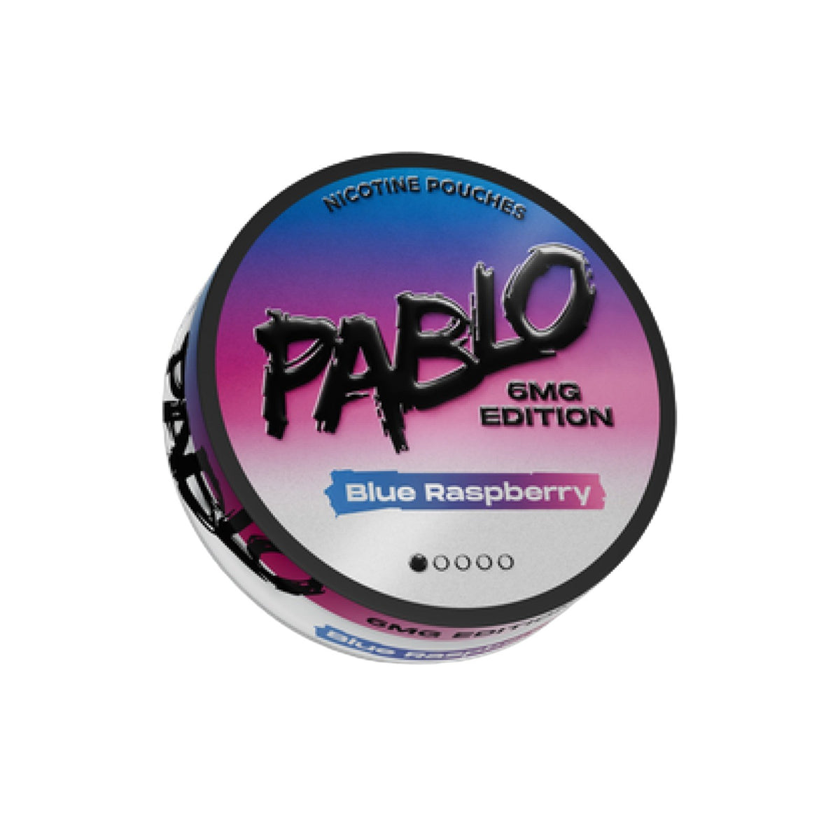 Pablo 6mg Edition Nicotine Pouches - Blue Raspberry