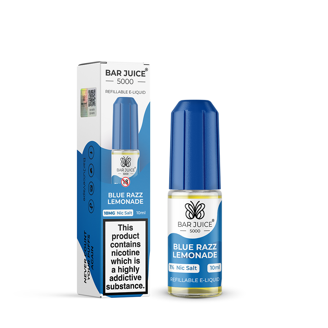 Bar Juice 5000 Blue Razz Lemonade 10ml Nic Salt 10mg