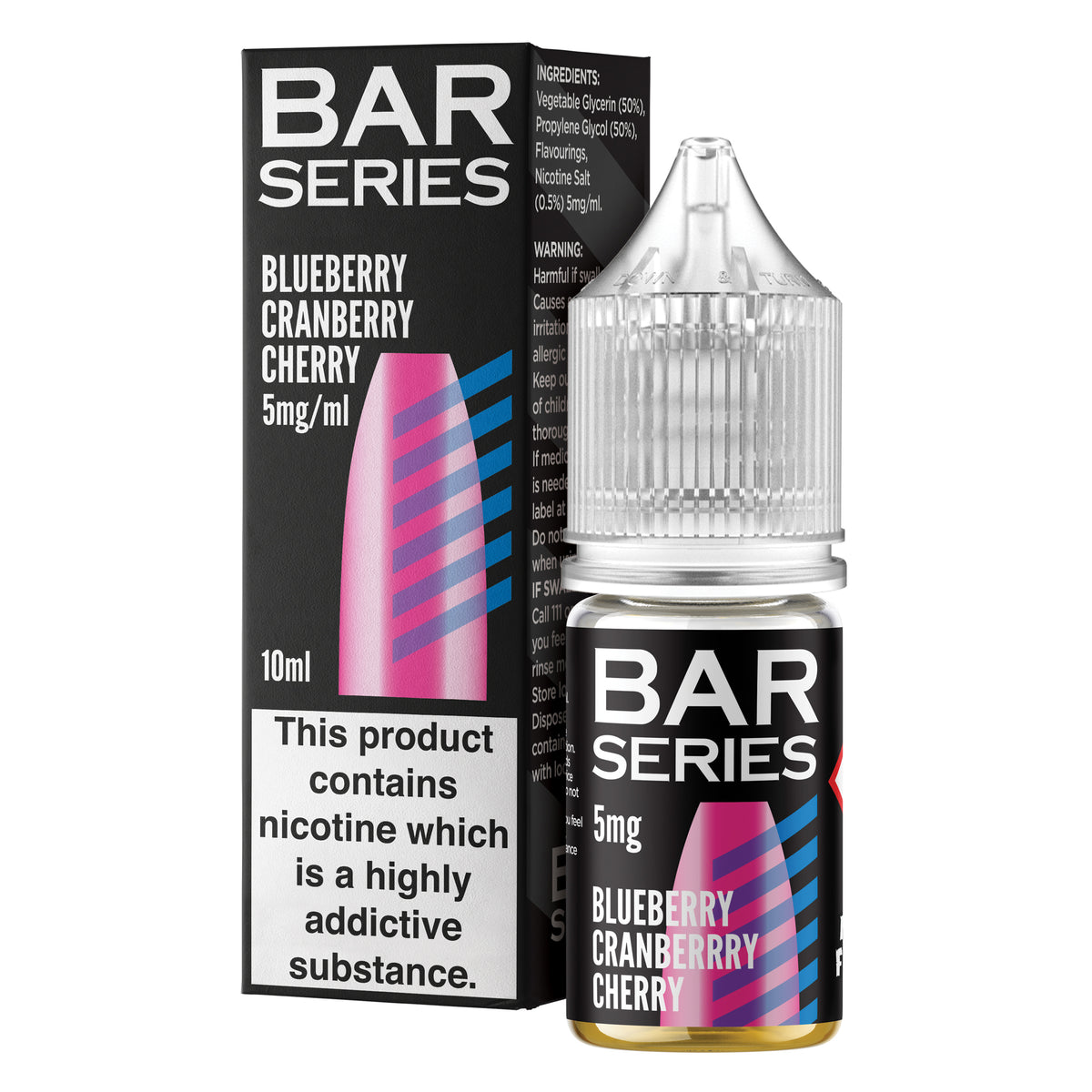 Bar Series 10ml Nic Salt (5mg)