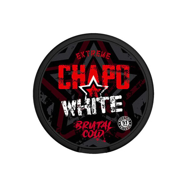 Chapo White Brutal Cold Nicotine Pouches