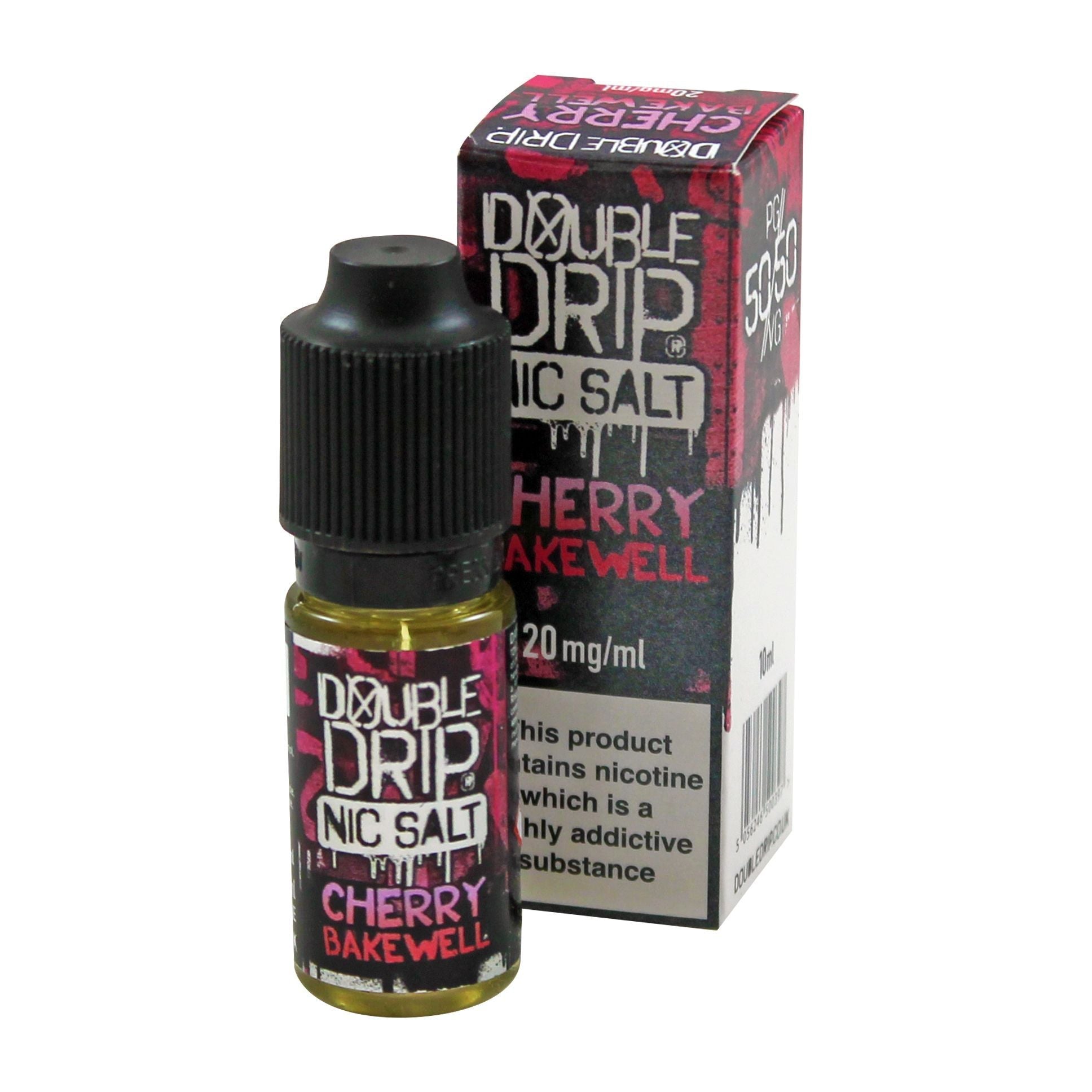 Cherry Bakewell Nic Salt by Double Drip 10ml