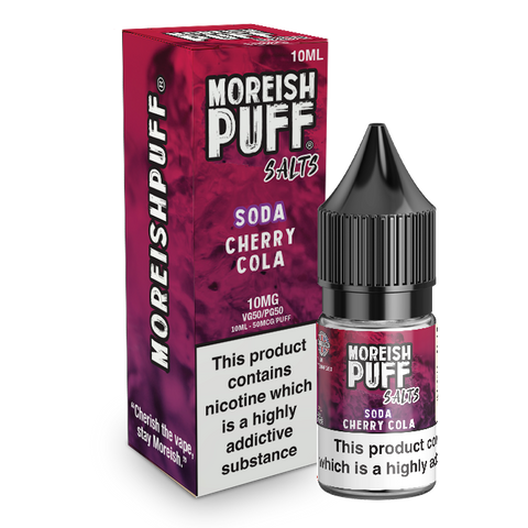 Moreish Puff Soda 10ml Nic Salt 10mg