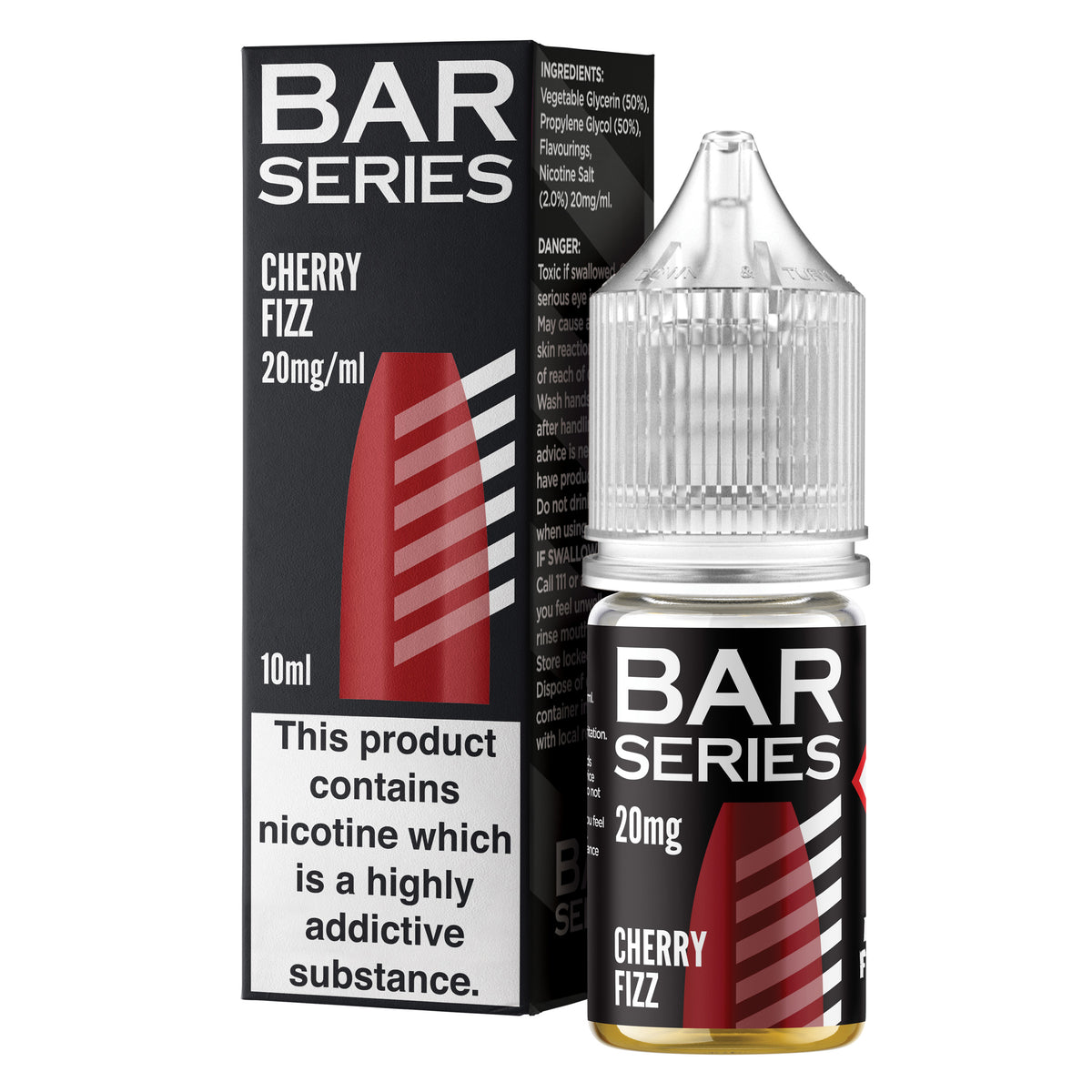 Bar Series Cherry Fizz 10ml Nic Salt - 20mg