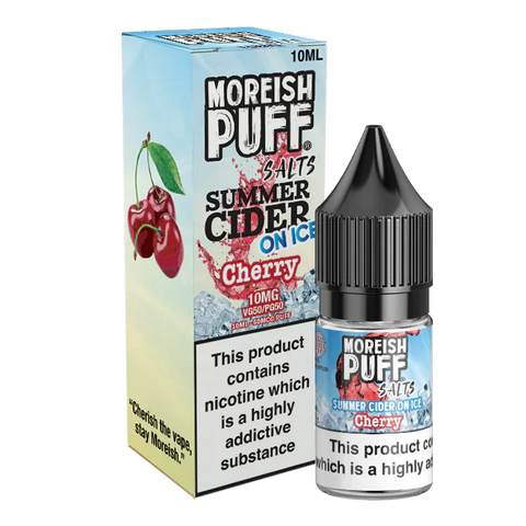 Moreish Puff Summer Cider on Ice 10ml Nic Salt 10mg