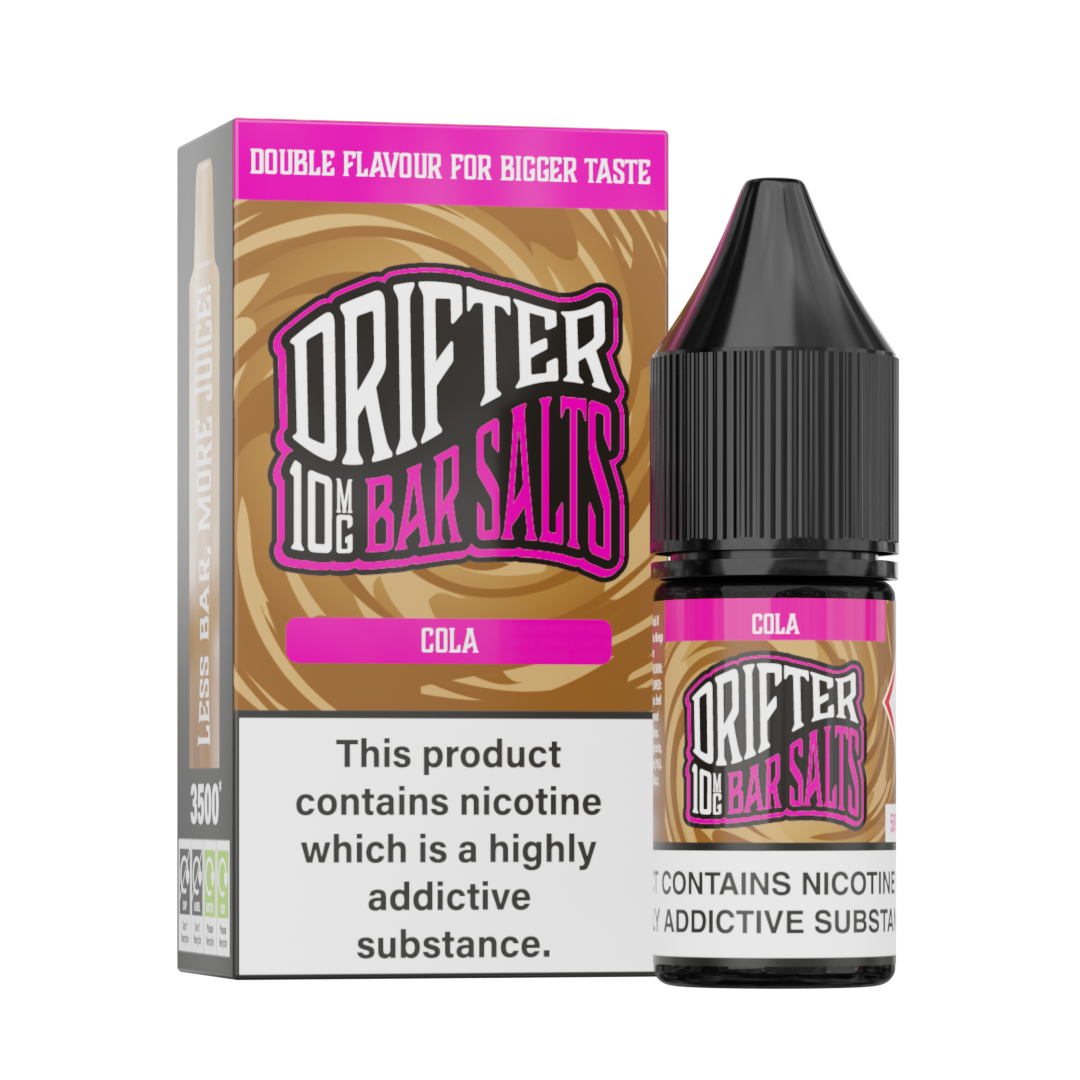 Drifter Bar Salts 10ml Nic Salt (10mg)