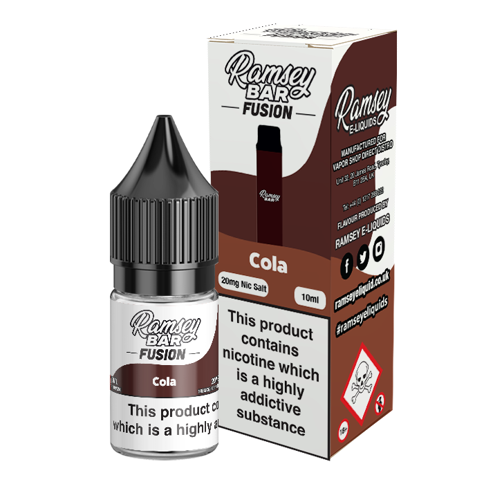 Ramsey Bar Fusion 10ml Nic Salt 20mg