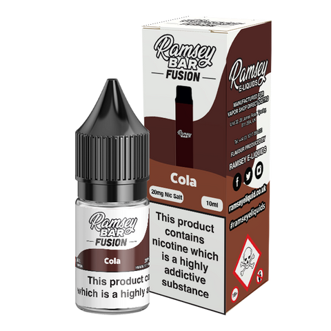 Ramsey Bar Fusion 10ml Nic Salt 10mg