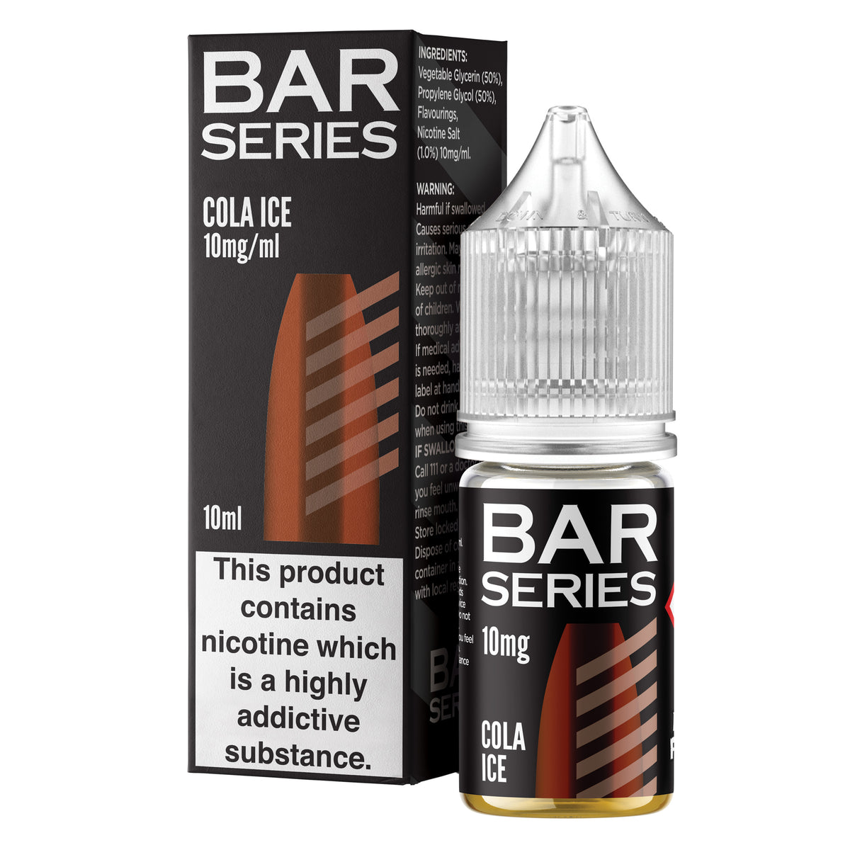 Bar Series Cola Ice 10ml Nic Salt - 10mg