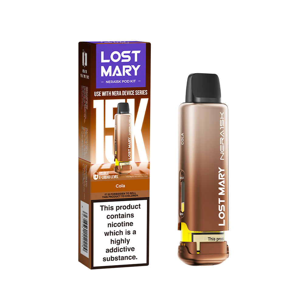 Lost Mary Nera 15K Replacement Pods