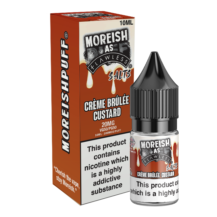 Moreish As Flawless 10ml Nic Salt 20mg