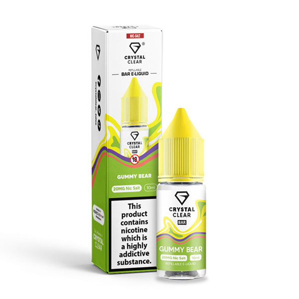 Crystal Clear 10ml Nic Salt (10mg)
