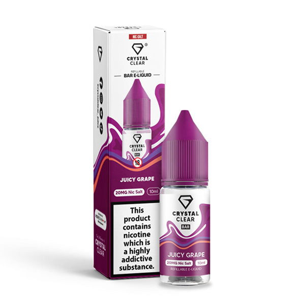 Crystal Clear 10ml Nic Salt (10mg)