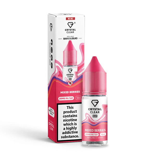 Crystal Clear 10ml Nic Salt (10mg)