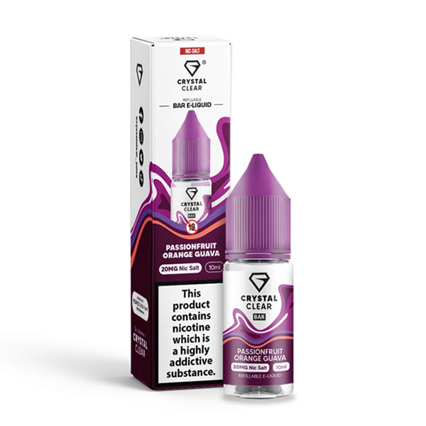 Crystal Clear 10ml Nic Salt (10mg)