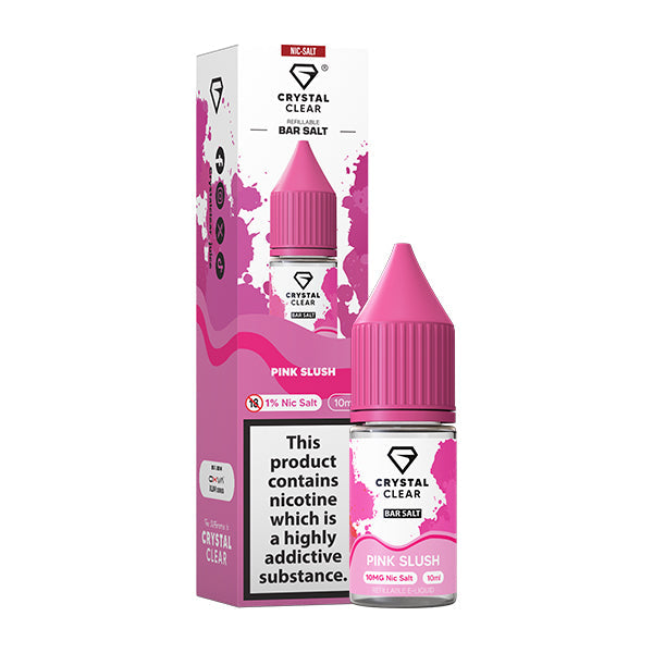 Pink Slush Nic Salt by Crystal Clear 20mg - Nic Salts UK