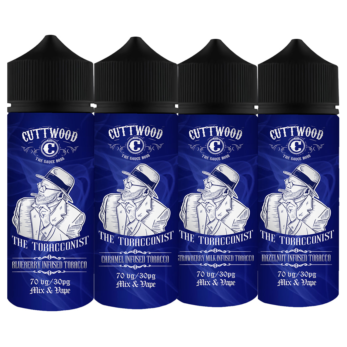 Cuttwood The Tobacconist - 100ml Shortfill - 0mg Nicotine