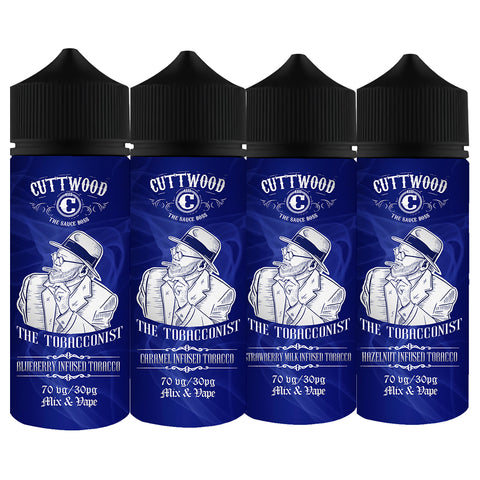 Cuttwood The Tobacconist - 100ml Shortfill - 0mg Nicotine