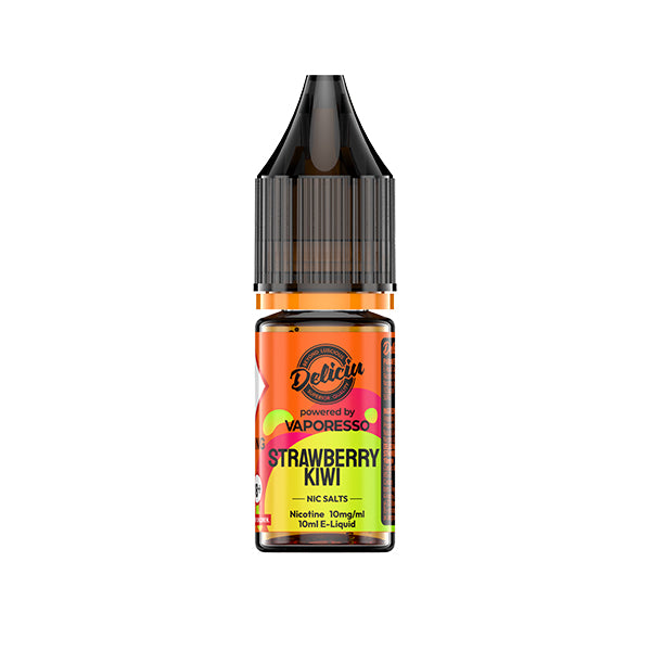 Strawberry Kiwi Nic Salt by Deliciu 10mg - Nic Salts UK