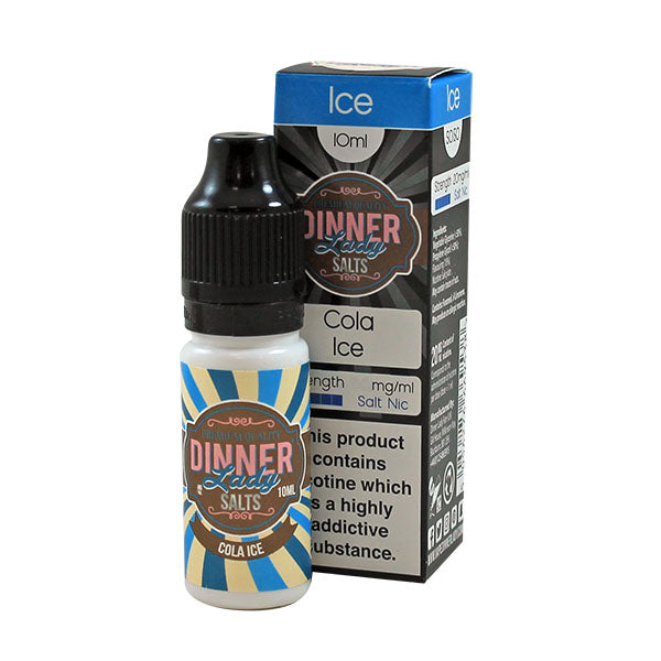 Cola Ice Nic Salts Dinner Lady 10ml E-Liquid 10mg