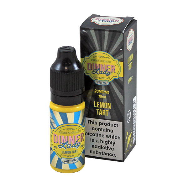 Dinner Lady Nic Salt Lemon Tart 10ml E-Liquid