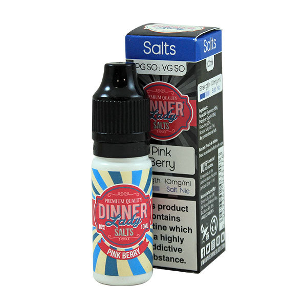 Dinner Lady Nic Salt Pink Berry 10ml E-Liquid 10mg