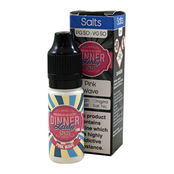 Dinner Lady Nic Salt Pink Wave 10ml E-Liquid 10mg