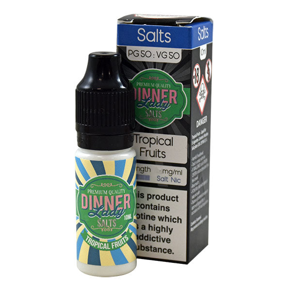 Dinner Lady Nic Salts Tropical Fruits 10ml E-Liquid 10mg